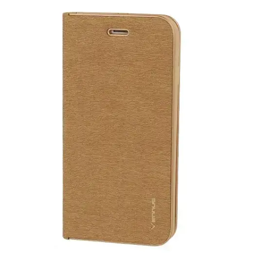 Vennus чехол-книжка для телефона iPhone 12 Pro Max золотой