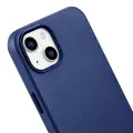 iCarer Case Leather cover for iPhone 14 Plus genuine leather case blue (compatible with MagSafe) — Photo 15