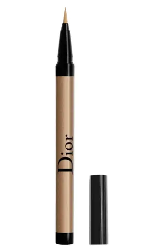Christian Dior, Diorshow On Stage, Waterproof, Ultra-Flexible Felt Tip, Matte, Liquid Eyeliner, 551, Pearly Bronze, 0.55 ml