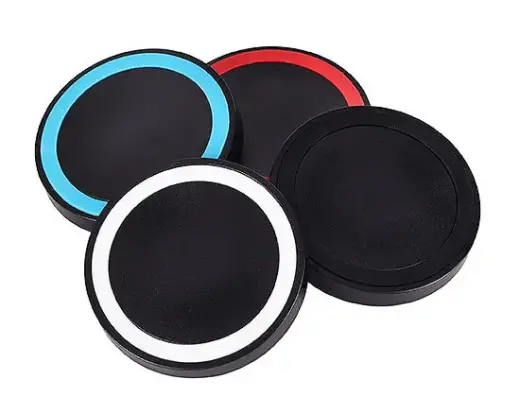 Wireless Induction Charger QI Universal - ROUND Type 01 BLACK (min. 2A) Foto 4