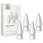 TECH-PROTECT STYLUS TIPS 4-PACK APPLE PENCIL WHITE — Foto 1