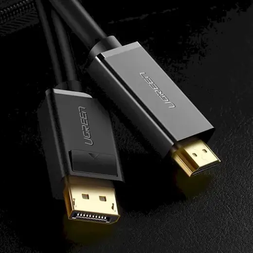 Ugreen Однонаправленный кабель DisplayPort to HDMI 4K 30 Гц 32 AWG 1,5 м (DP101 10239) Фото num