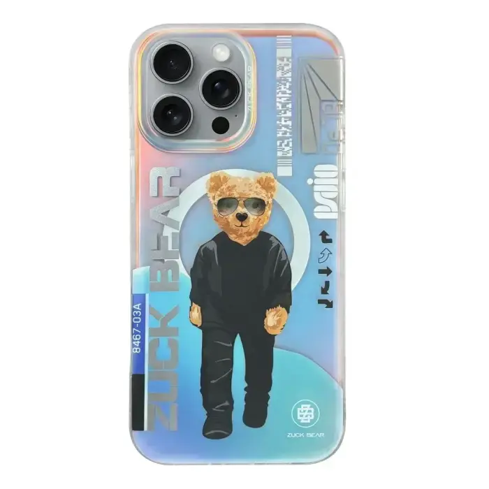 Zuck Bear Berlin Boss maciņš ar MagSafe atbalstu telefonam iPhone 16 Pro
