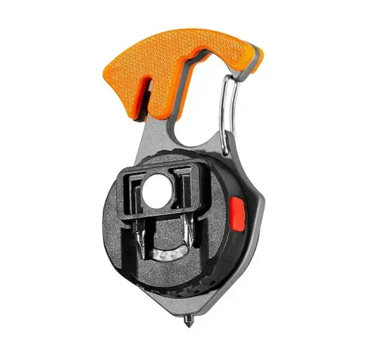 Mini flashlight LED keychain W5143 Type C with 2 screwdriver bits orange Foto 3