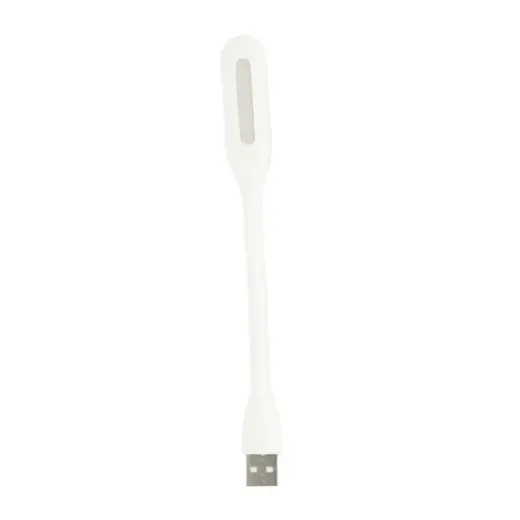 Mini LED Lamp Silicone USB White Foto 2