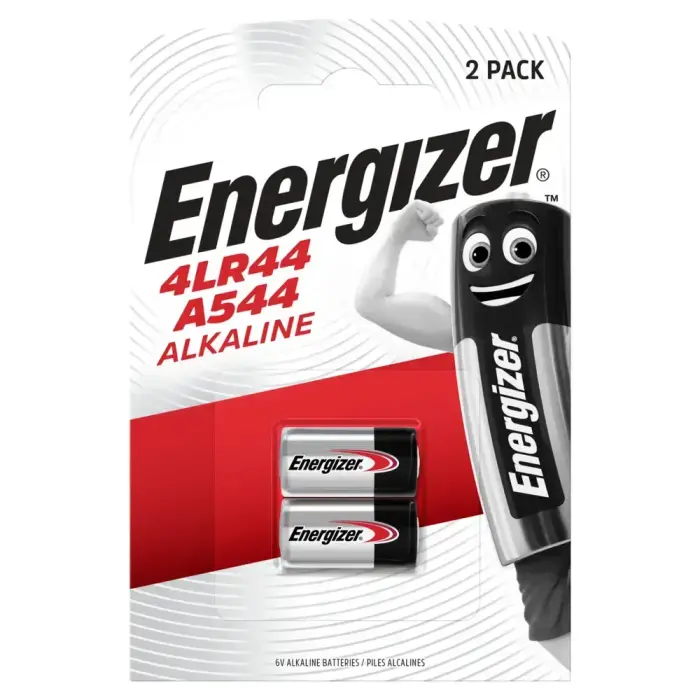 Sārmu baterija 4LR44 (476A) 6V 152mAh ENERGIZER 2gab blisterī