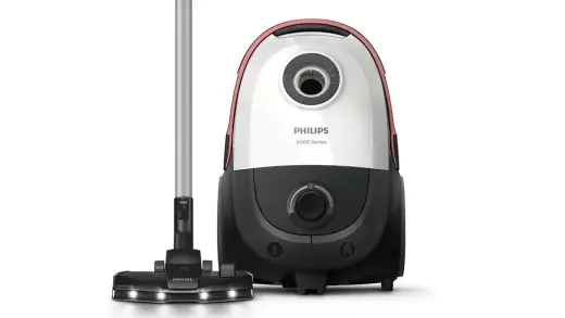 PHILIPS 6000 series putekļsūcējs ar maisu, 900W, balts Фото num