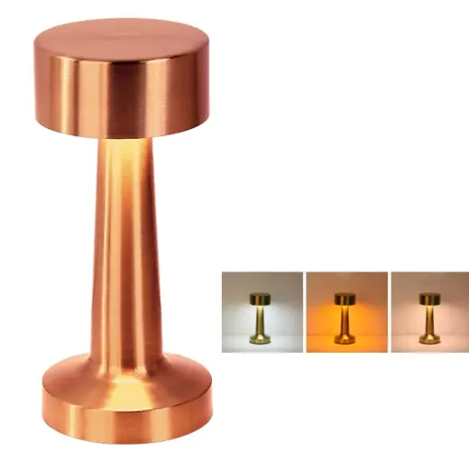 Night lamp WDL-03 wireless rose gold Foto 2