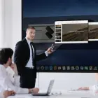 Baseus Orange Dot Wireless Presentation Laser Pointer - Gray (with battery) — Foto 11
