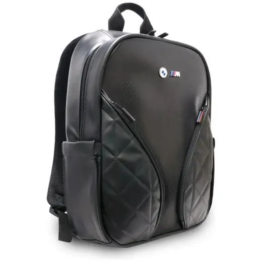 Backpack BMW Carbon Pockets & Metal Logo 16" black Foto 3