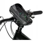 WILDMAN traveling bag for bike handlebars with zipper 0,5L (4 "- 7") ES16 black Photo