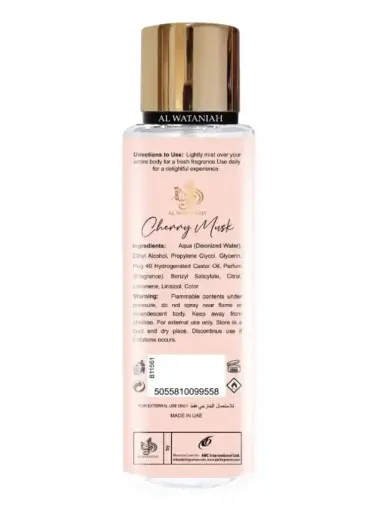 Al Wataniah Nebbia Profumata per Il Corpo, Cherry Musk Foto 4