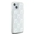 DKNY DKHCP15SLCPEPT iPhone 15 | 14 | 13 6.1" biały|white hardcase Liquid Glitter Multilogo — Photo 4