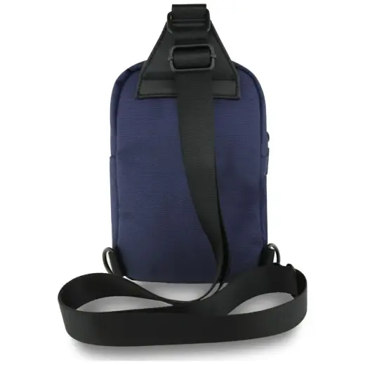 Phone Bag BMW Nylon Pocket & Metal Logo Crossbody navy Foto 3