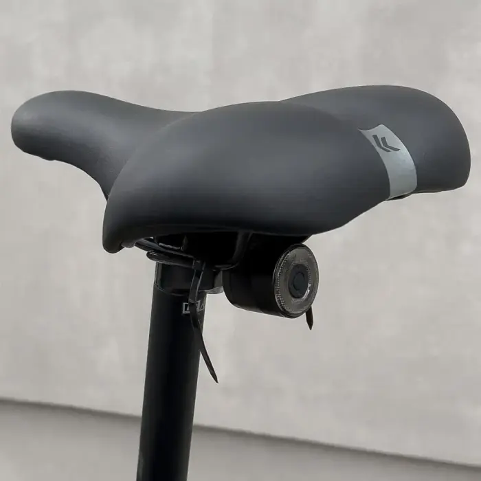 Wozinsky LED rear bicycle light with micro USB red light 5 modes black (WRBLB2) Photo