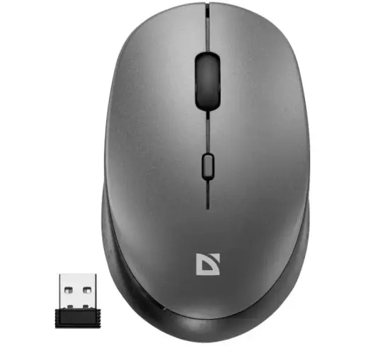 DEFENDER Wireless mouse silent click AURIS MB-027 800|1200|1600DPI grey