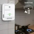 Qoltec Certified wireless Gas Leak (CH4) and Carbon monoxide (CO) detector | alarm 85dB | LED Foto 6