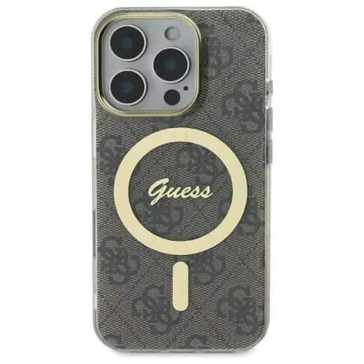 Guess GUHMP16LH4STW iPhone 16 Pro 6.3" brown hardcase IML 4G MagSafe Foto 2