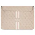 Guess 4G Printed Stripes cover for a 16" laptop - pink Фото num