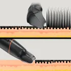 MAXGROOM LK-881 multifunctional trimmer with replaceable tips - black — Фото 19