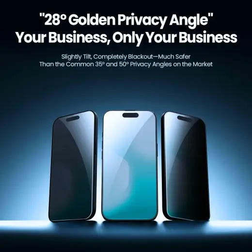 Nillkin Tempered Glass 0.25mm Guardian 2.5D for Apple iPhone Air Black (with applicator) Foto 2