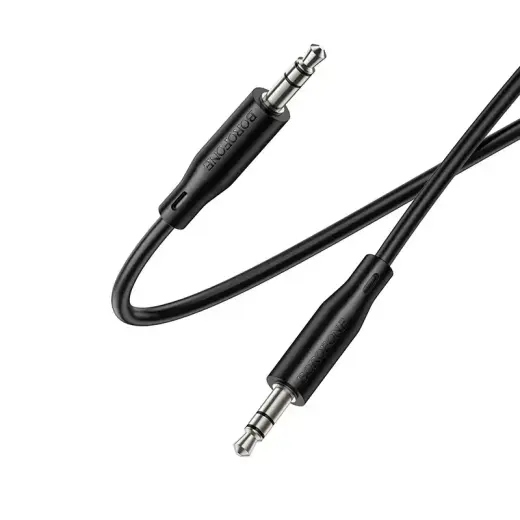 Borofone Cable AUX BL26 Standard - jack 3,5mm to jack 3,5mm - 1 metre black Photo