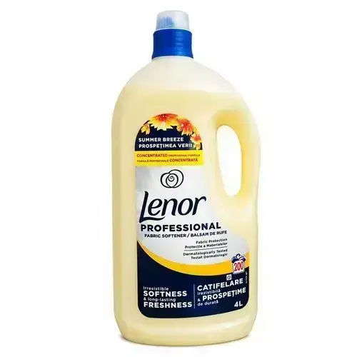 Lenor Professional Summer Breeze Fabric Softener 4 L – 200 Washes