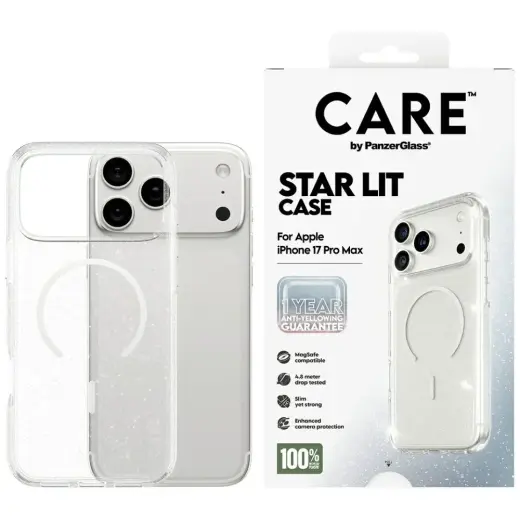 CARE by PanzerGlass Flagship Urban Explorer w. White MagSafe case for iPhone 17 Pro Max Star Lit Foto 1