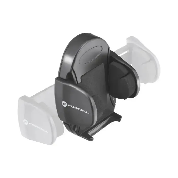 Car phone holder Forcell F-Grip Oval 27 cm windshield / dashboard / air vent black Photo