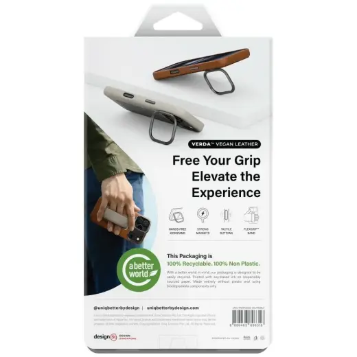 Case UNIQ Heldro Pro for iPhone 17 Pro    Max Magclick Charging black Foto 7