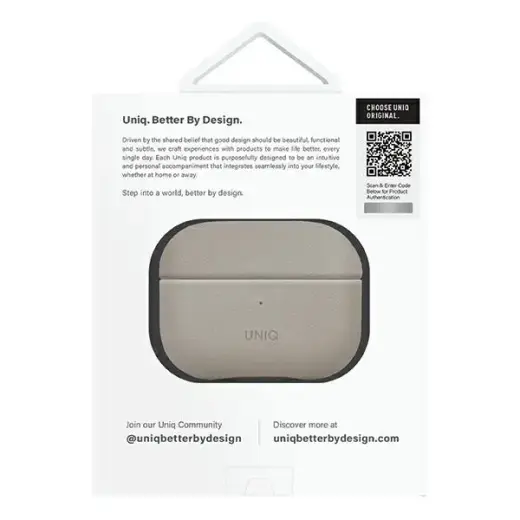 UNIQ Lyden DS AirPods Pro 2 gen (2022|2023) beige-green|ivory-lichen green case Foto 6