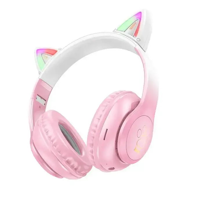 Wireless headphones Hoco W42 Cat Ear cherry blossom