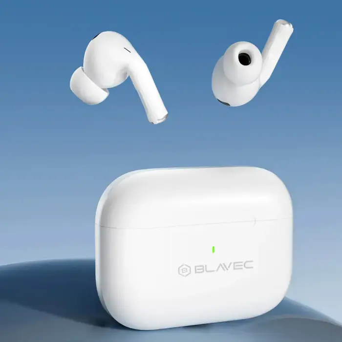Blavec Bluetooth TWS Earphones BW-05 Flow (BW05F-W) white Foto 7