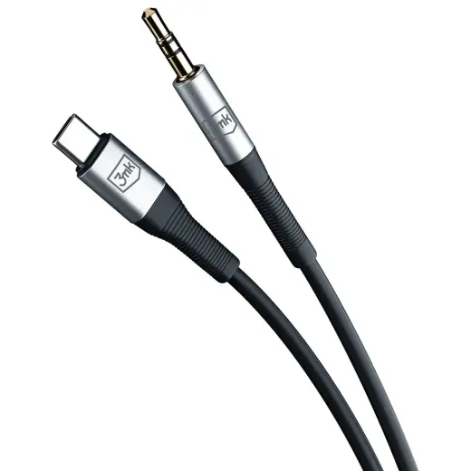 3mk AUX Cable USB-C - Jack 3,5 mm Photo