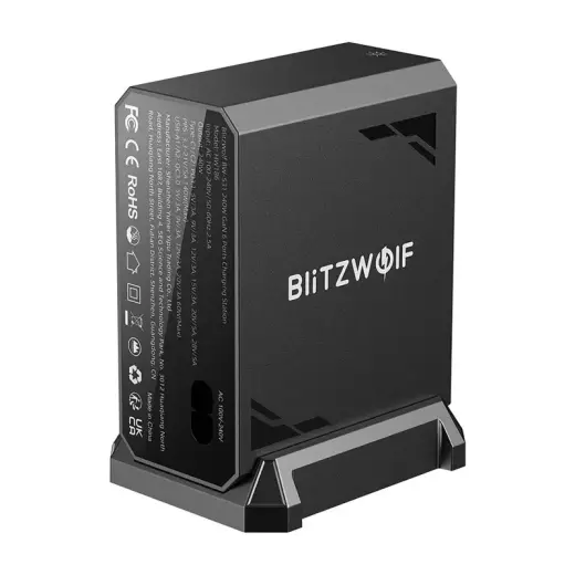 Blitzwolf BW-S31 2xUSB-A, 4xUSB-C, PD, 240W network charger. Foto 3