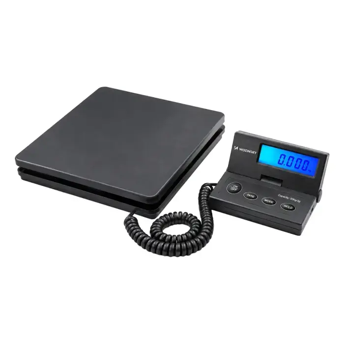 Wozinsky WPP-50 50 kg/2 g freight postal scale - black