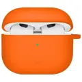 UNIQ case Nexo AirPods 4 + Ear Hooks Silicone volt orange Foto 1