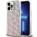 Hello Kitty IML Gradient Electrop Crowded Kitty Head Case for iPhone 15 Pro - Pink — Foto 1