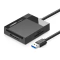Ugreen USB 3.0 SD | micro SD | CF | MS card reader black (30231) Foto 1