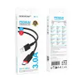 Borofone Cable BX110 Beneficio - USB to Type C - 2,4A 1 metre black Photo