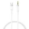 XO cable audio NB-R279B USB-C - jack 3,5mm 1,0m white Foto 1
