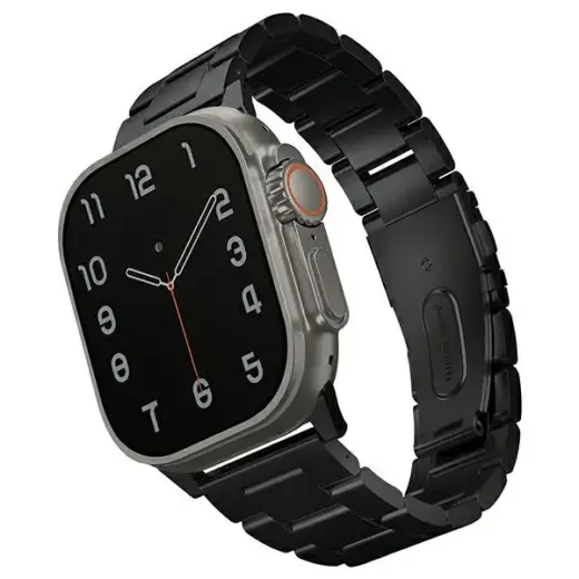 UNIQ pasek Osta Apple Watch 42|44|45| 49mm Series 1|2|3|4|5|6|7|8|SE|SE2|Ultra Stainless Steel czarny|midnight black Фото num