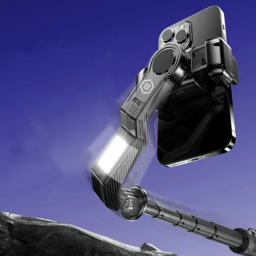 Blavec Selfie Stick Aluminium Fusion P-10 Gimbal tripod + remote control 1 metre (SSFP10G-TRB10) black Photo