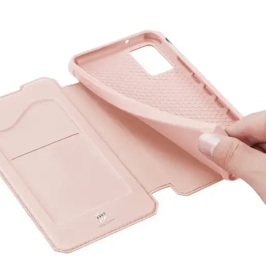 DUX DUCIS Skin X Bookcase type case for Samsung Galaxy A02s EU pink Photo