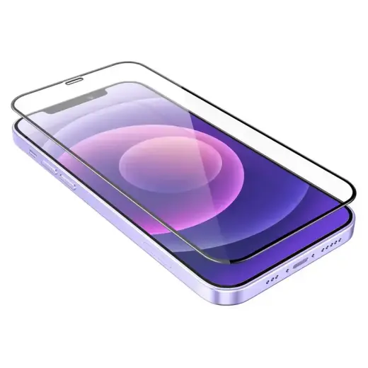 Borofone Tempered glass BF8 Diamond Armor Full Screen 5D Large Arc for Iphone 12 Pro Max - 10 pieces Foto 4