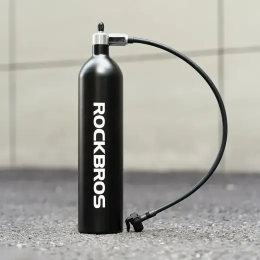 Rockbros Tubeless Tire Inflator 200 PSI 1.2l - Black Фото num