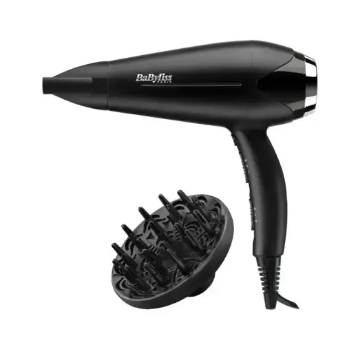 Babyliss Hair Dryer Turbo Smooth 2200 black Schwarz (D572DE) Foto 3