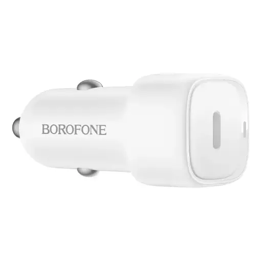 Borofone Car charger BZ34A Cloud - Type C - PD 20W white Foto 2