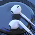 Borofone Earphones BM100 Fuente with microphone white Фото num