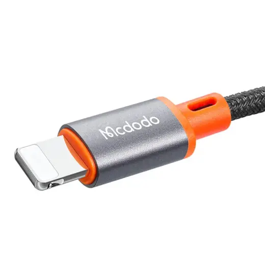 Mcdodo CA-0780 Lightning to 3.5mm AUX mini jack cable, 1.2m (black) Photo